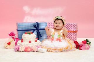 1才お誕生日 みゆちゃん①.JPG