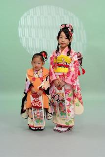 七五三7才＆3才 そらちゃん になちゃん①.JPG