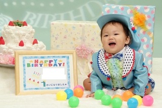 １才お誕生日写真　せいのすけくん＆になちゃん①.JPG